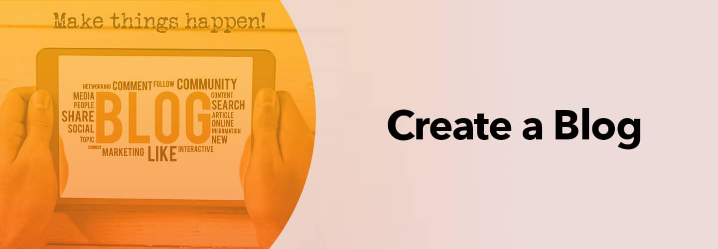 Create a Blog